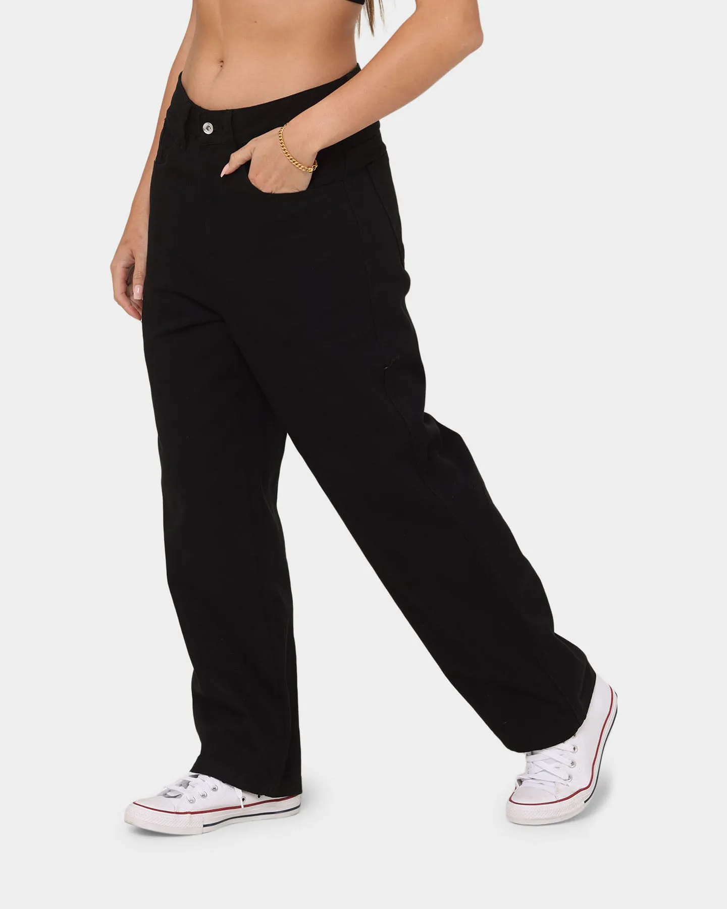 X-Large Bull Denim 91 Pants Black